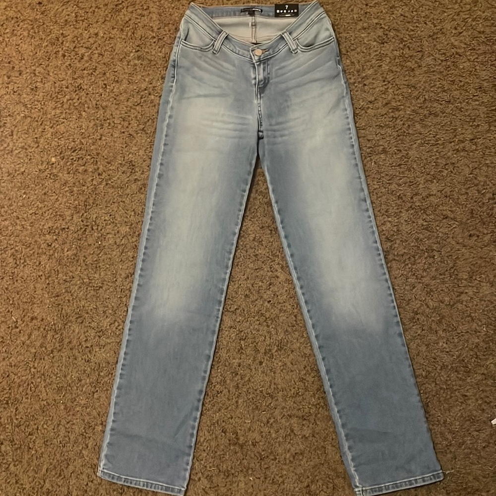 V Nice To Meet You Straight Leg Jeans